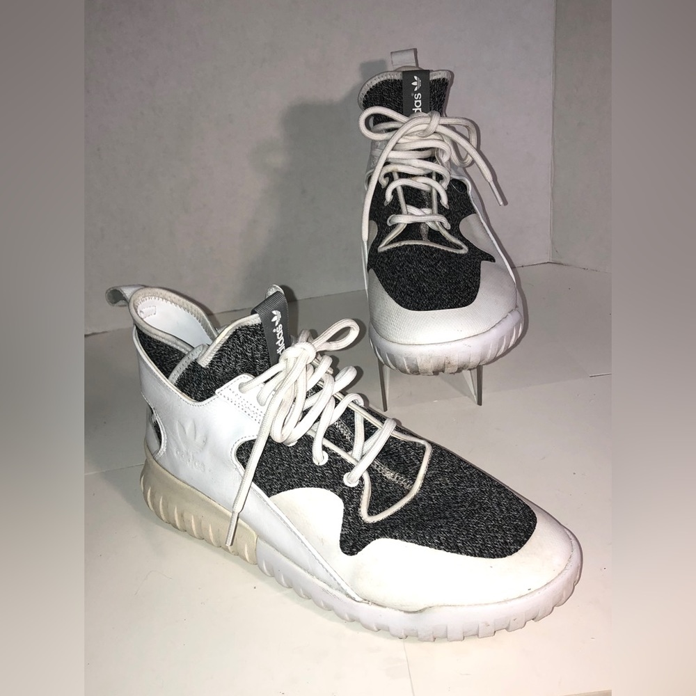 ADIDAS Tubular X White Leather/S74928 Sneakers Trainers Men’s Size: 10.5